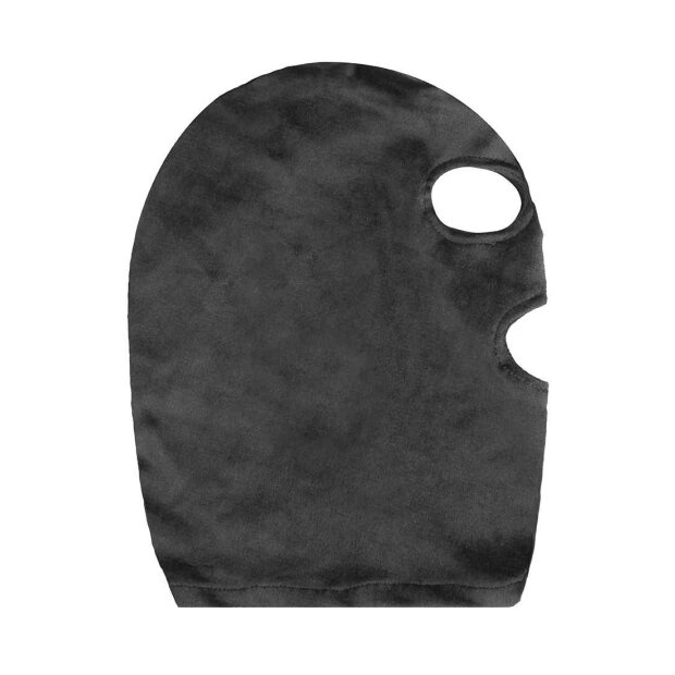 Velvet & Velcro Mask with Eye and Mouth Opening