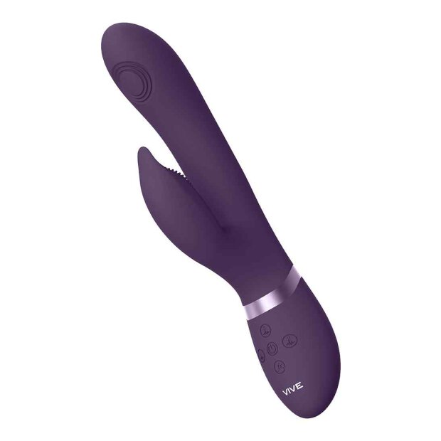 Aimi Pulse Wave & Vibrating G-Spot Rabbit Purple