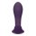 Kata Pulse Wave & Vibrating Double Penetration Vibrator Purple