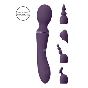 Nami Pulse Wave &amp; Vibrating Wand Purple