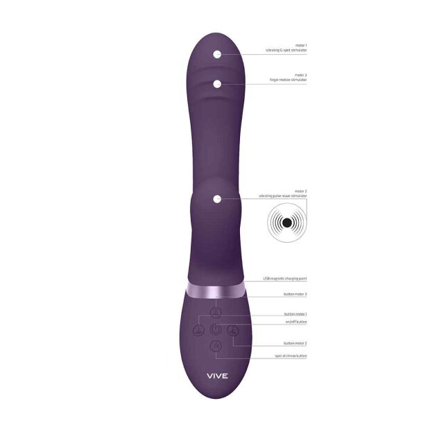 Tani Finger Motion with Pulse-Wave Vibrator Purple