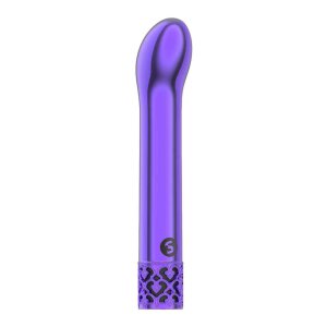 Jewel Rechargeable ABS Bullet Purple