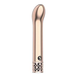 Jewel Rechargeable ABS Bullet Rose Gold