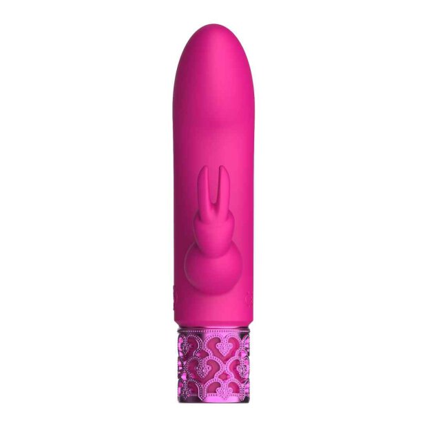 Dazzling Rechargeable Silicone Bullet Pink
