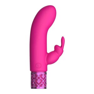 Dazzling Rechargeable Silicone Bullet Pink