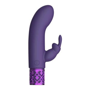 Dazzling Rechargeable Silicone Bullet Purple