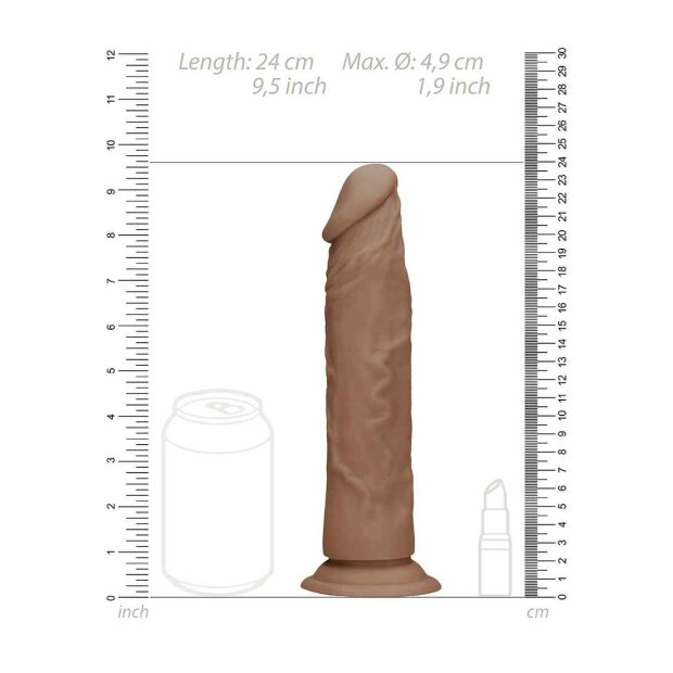 Dong without testicles Tan 23cm