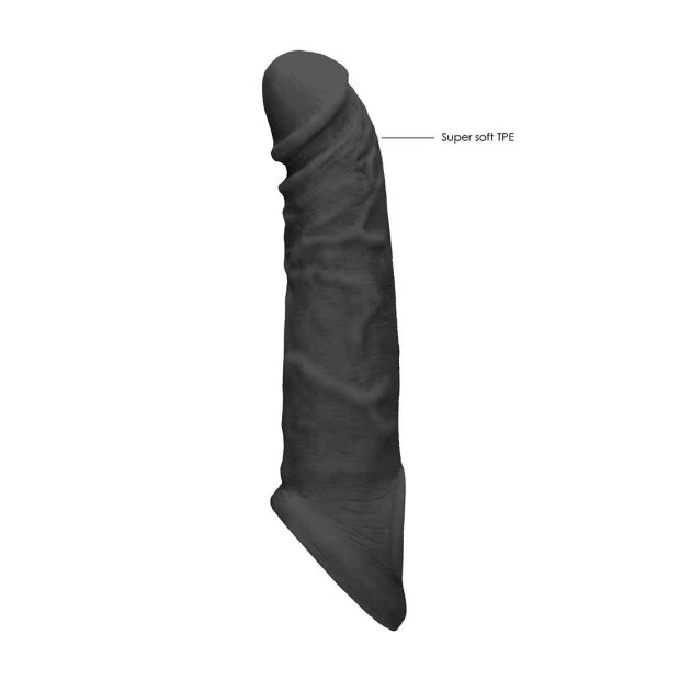 Penis Sleeve 8" Black