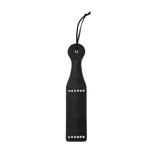 Diamond Studded Paddle  - Black