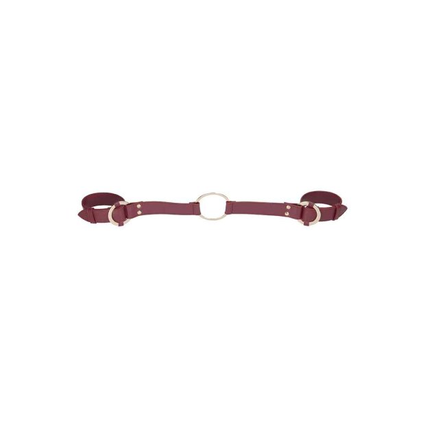 Ouch Halo - Handcuff With Connector - Burgundy