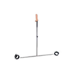 Master Series Squat Anal Impaler with Spreader Bar and Cuffs