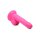 POP 6.5" Dildo with Balls - Pink