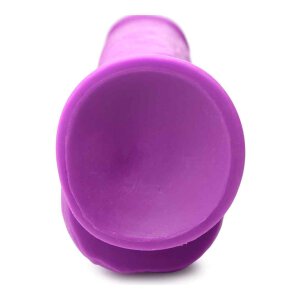 POP Dildo with Balls - Purple 21cm