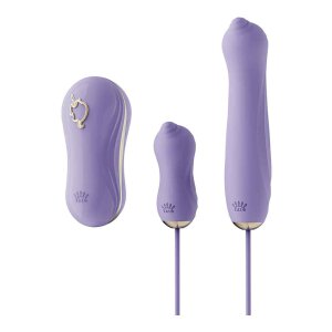 Zalo UNICORN Vibratrion &amp; Thrusting Set - Violet