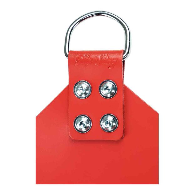 Adjusted Leather sling - 4 points - Red