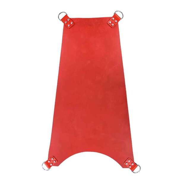 Adjusted Leather sling - 4 points - Red