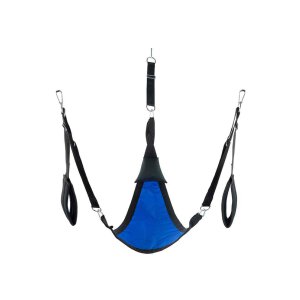 Triangle canvas sling - 3 or 4 points - Full set - Blue