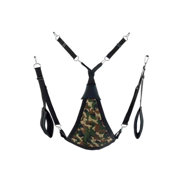 Triangle canvas sling - 3 or 4 points - Full set - Camo