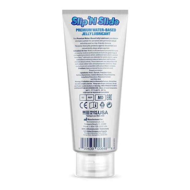 Swiss Navy SlipNSlide Premium Jelly Lubricant 59ml/2oz