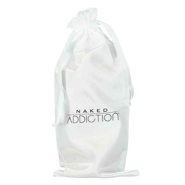 Naked Addiction Rotating & Vibrating Dong with Remote Caramel 20 cm