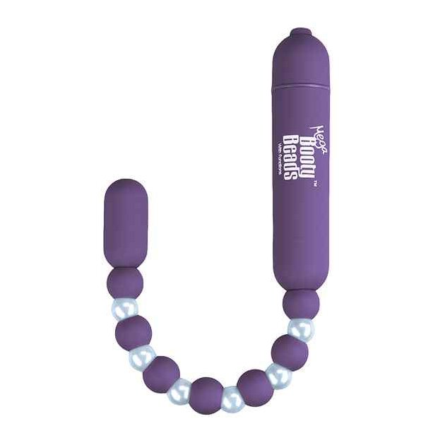 PowerBullet Mega Booty Beads with 7 Functions Violet