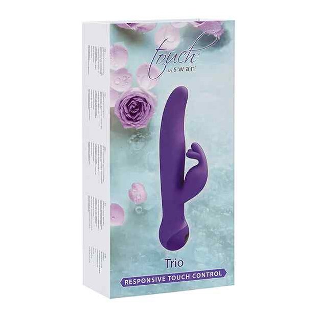 Swan Trio Rabbit Vibrator Purple