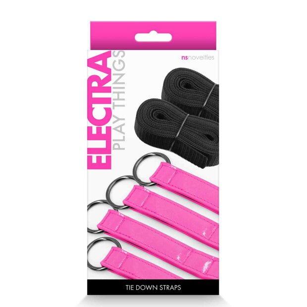 Electra Bed Restraint Straps Pink