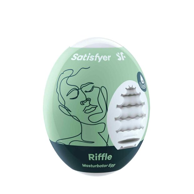 Satisfyer Masturbator Egg 3er Set Riffle,Bubble,Fierce