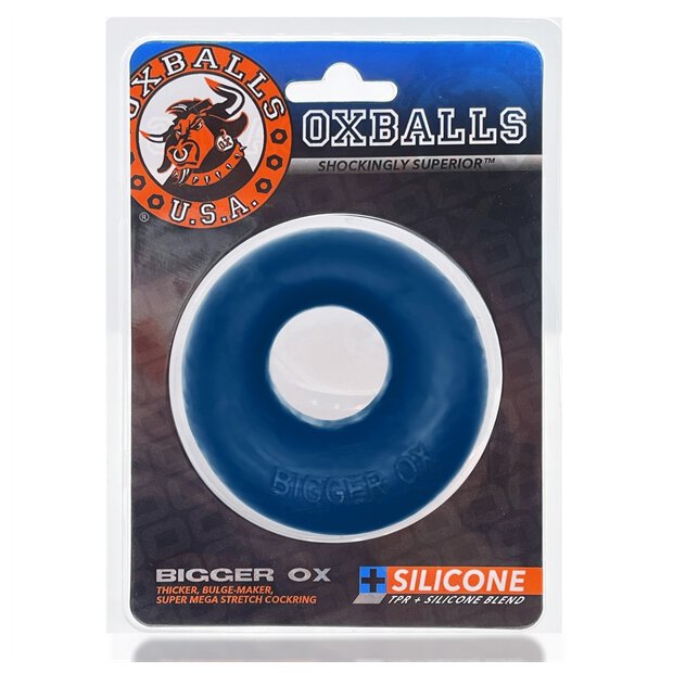 Oxballs BIGGER OX Cockring - Space Blue Ice