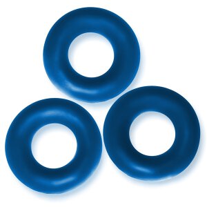 Oxballs FAT WILLY 3-pack Cockrings - Space Blue