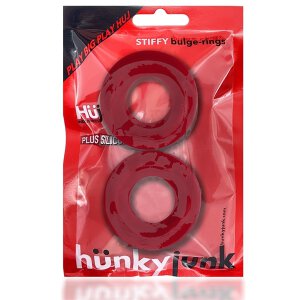 Oxballs STIFFY 2-pack Bulge Cockrings - Cherry Ice