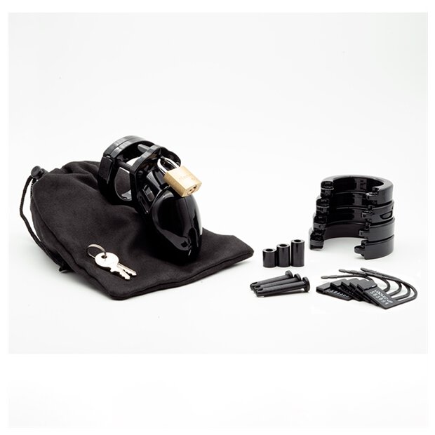 CB-X CB-6000S Chastity Cage - Black