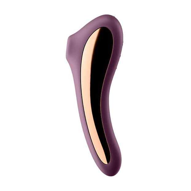 Satisfyer Dual Kiss Insertable Air Pulse Vibrator Wine Red