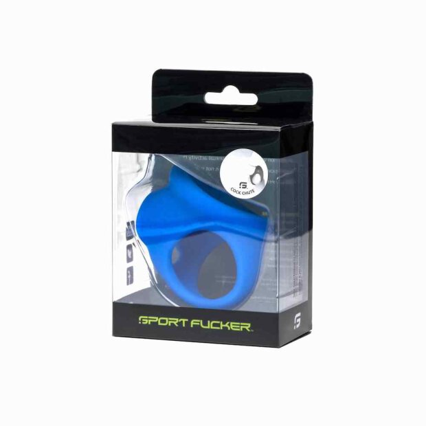 Liquid Silicone Cock Chute Blue