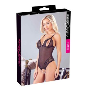 Body ouvert mit geschlitzten Cups S - XL