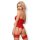 Obsessive Corset & Thong Red S/M