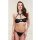 Bra & Strappy G-String Set Black S/M - XL