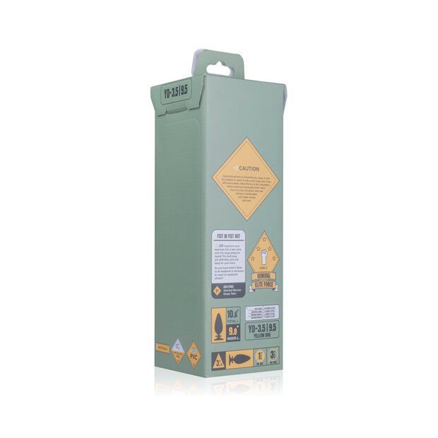 Yellow Dog Butt Plug