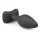 Small Black Silicone Buttplug 2,8 cm