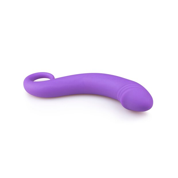 Silicone Purple Prostate Dildo