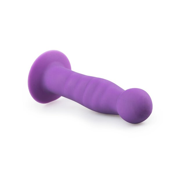 Silicone Suction Cup Dildo Purple