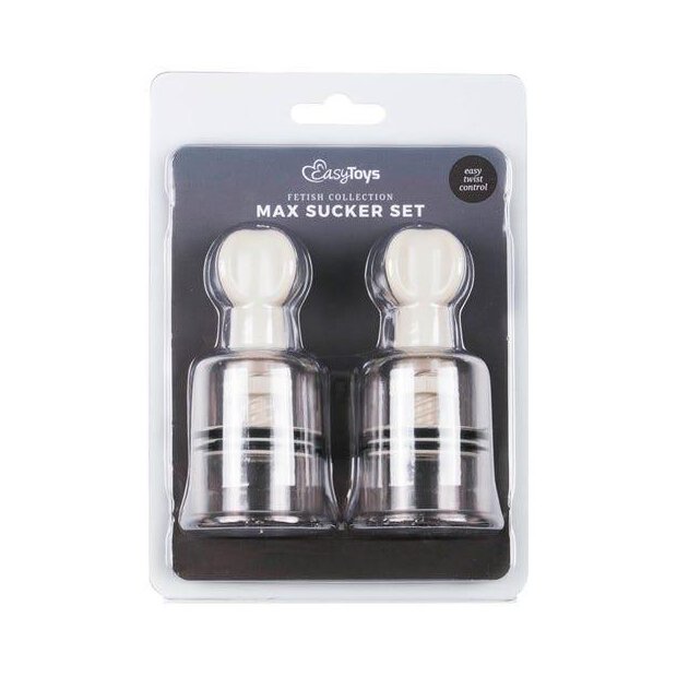 Nipple & Clit Suckers Medium 2 pcs