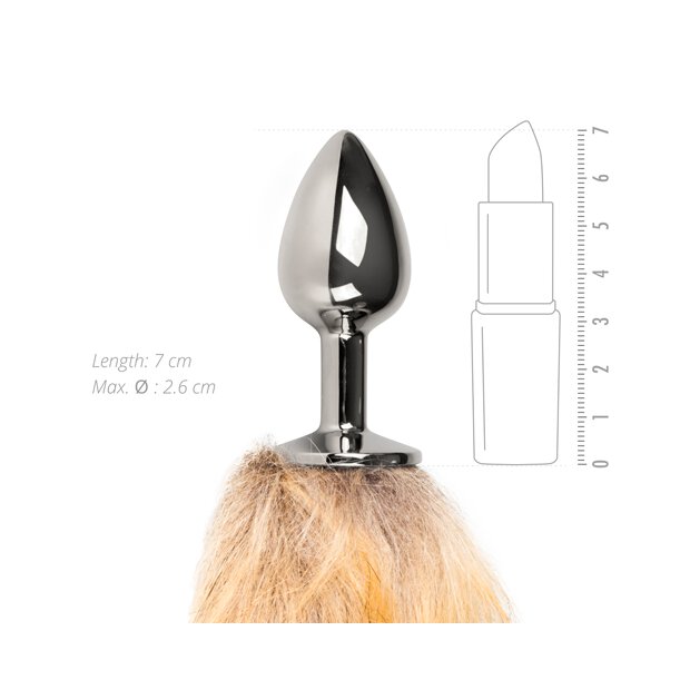 Fox Tail Plug No. 1 Silver