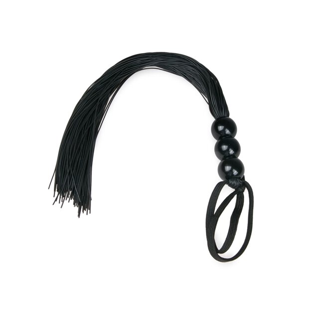 Black Silicone Whip