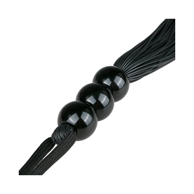 Black Silicone Whip