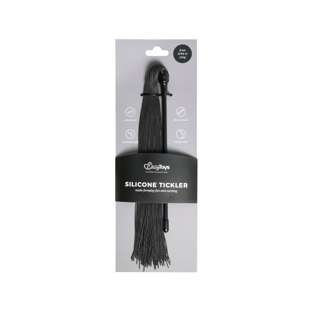 Black Silicone Tickler