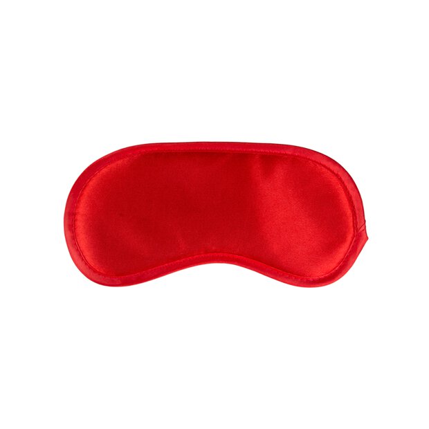 Red Satin Eye Mask