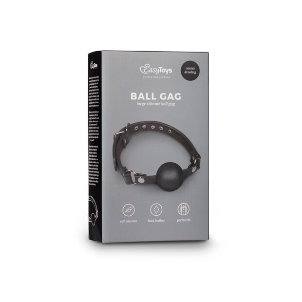Ball Gag With Large Silicone Ball