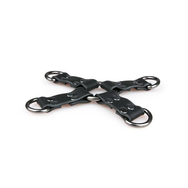 Black Leather Hogtie
