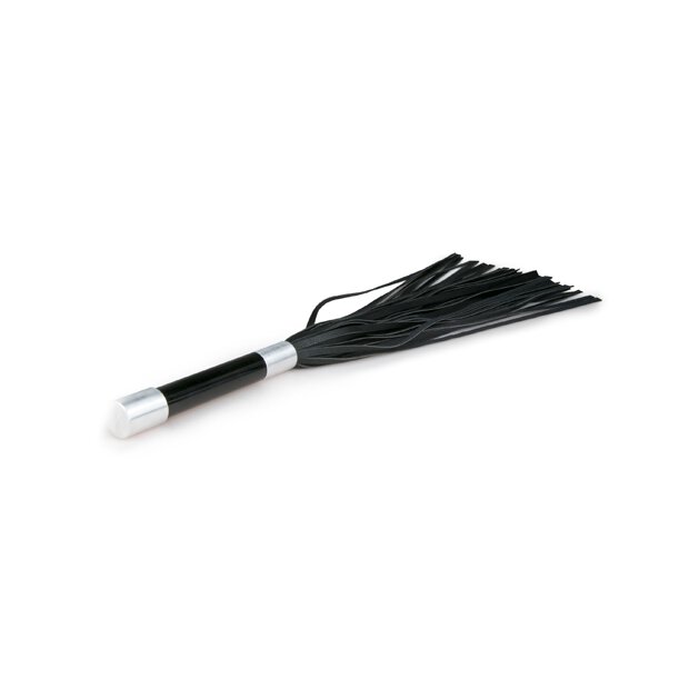 Long Flogger With Metal Grip